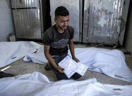 Impacto de los ataques israelíes en Gaza: niños sin padres