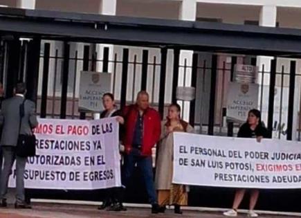 Paro histórico en el Poder Judicial: Trabajadores exigen respuesta inmediata del gobernador