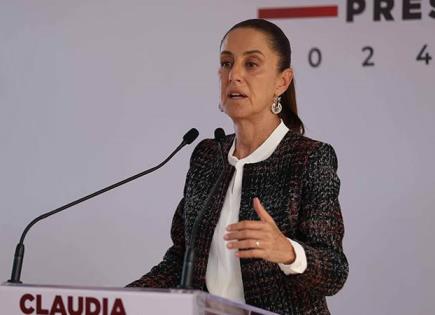 Postura de Claudia Sheinbaum ante la inversión en hidrocarburos