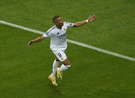 El Real Madrid se impone con gol de Kylian Mbappé