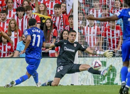 Debut de Álex Padilla en el Athletic Club de Bilbao