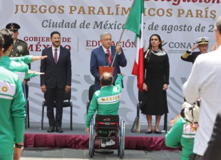 Mensaje de apoyo de AMLO a deportistas rumbo a los Juegos Paralímpicos