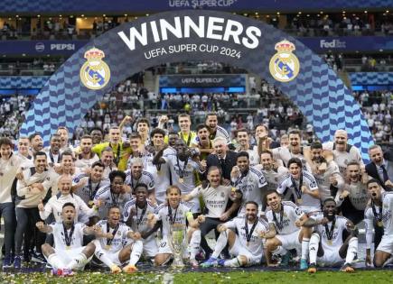 Real Madrid se corona en la Supercopa de Europa