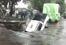Accidente vial en Ecatepec