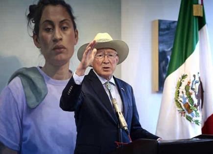 Trabajamos con máximo respeto a la soberanía de México: Salazar