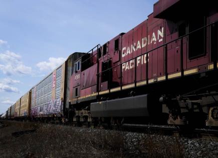 Crisis laboral en empresas ferroviarias canadienses