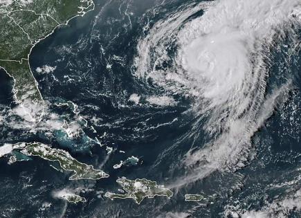 Impacto del huracán Ernesto en las Bermudas