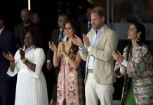 Recorrido del príncipe Enrique y Meghan Markle en Colombia