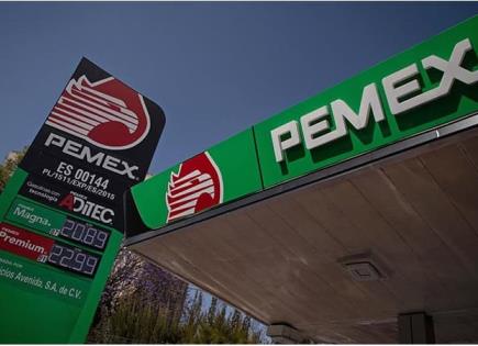 Producción petroquímica de Pemex registra incremento de 16%