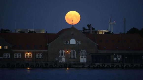 Fotos | Superluna ilumina Copenhague