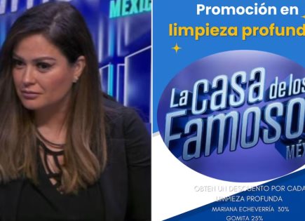 Promociones comerciales tras la eliminación de Mariana Echeverría