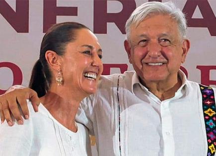 AMLO en Veracruz: Claudia Sheinbaum será la mejor presidenta del mundo