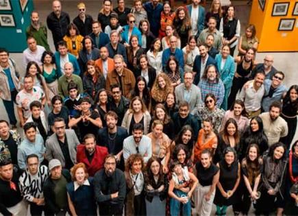 Encuentro de Nominados al Premio Ariel en los Estudios Churubusco