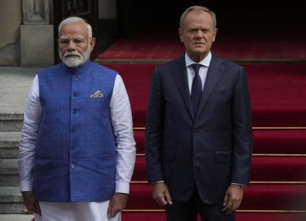 Llamado de Narendra Modi a la paz en Ucrania desde Polonia