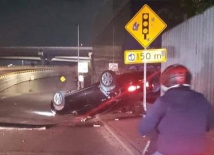 Fotos | Cuantiosos daños y al menos un herido en madrugada de choques