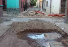 Sin fecha de t&eacute;rmino, obras en San Miguelito