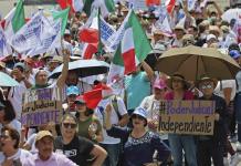 Protesta contra reforma judicial