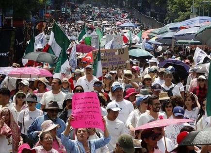 "Democracia sí, dictadura no"