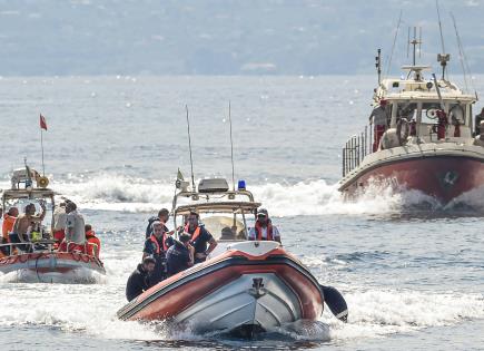 Investigan a capitán de superyate que se hundió frente a Sicilia