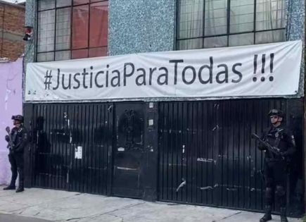 Operativo de búsqueda del feminicida en Iztacalco