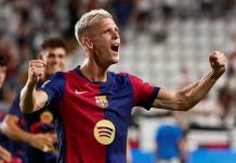 Barcelona mantiene el paso en debut de Dani Olmo