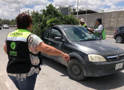 Con operativo, buscan poner en orden a recolectores de basura