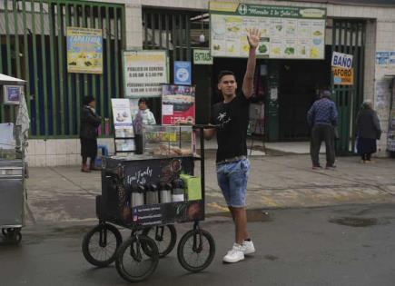 Emprendedores Venezolanos y su Café Callejero en Lima