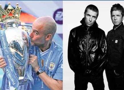 Guardiola y Manchester City, los culpables del regreso de Oasis