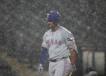 Suspensión por lluvia en juego de Rangers de Texas vs Medias Blancas