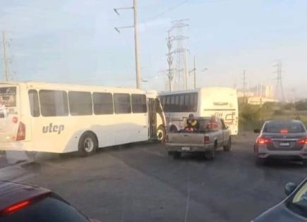 Choque en entronque de La Pila provocó dificultades viales