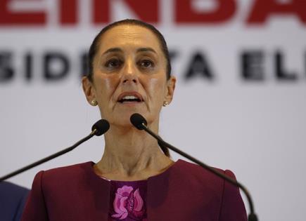 Claudia Sheinbaum defiende reforma judicial en México