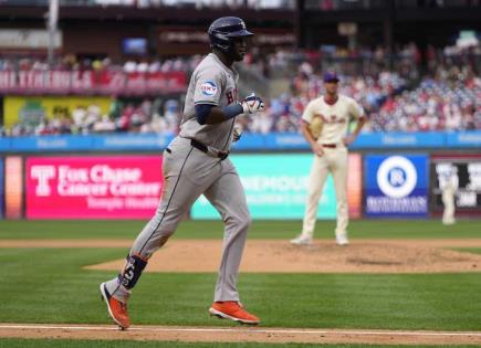 Victoria contundente de los Astros sobre los Filis en la MLB