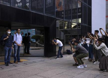 Condena de periodistas en Hong Kong por caso de sedición