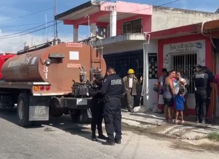 Incendio en Progreso y rescate de bebé