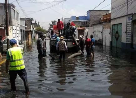 Inundaciones en Ecatepec: Impacto de las lluvias en la comunidad