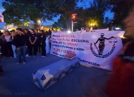 Marcha pacífica Contra la Reforma Judicial