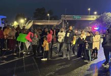 Protesta vecinal por falta de agua en Naucalpan