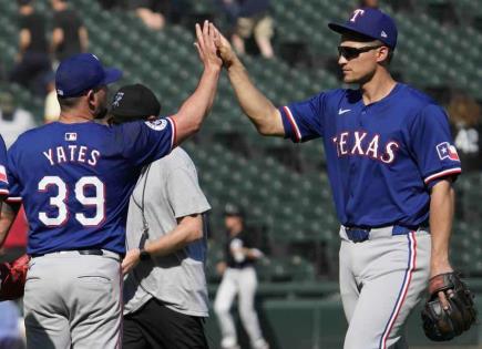 Victoria de los Rangers de Texas sobre los Medias Blancas