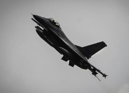 Impactantes ataques en Ucrania: F-16 y bombardeos rusos