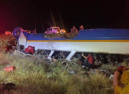 Tragedia en Zacatecas: Accidente fatal de autobús con jornaleros