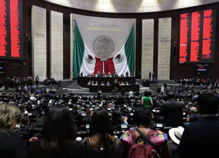 Aprobación de reforma al Poder Judicial en sesión de diputados