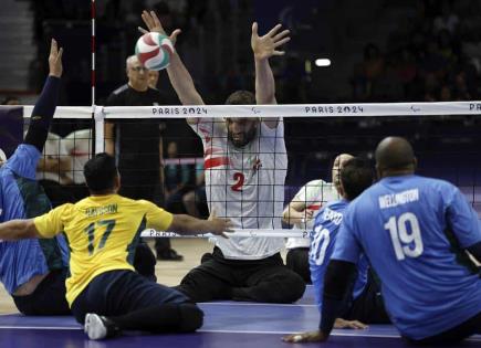 Destacado desempeño del equipo iraní en voleibol sentado