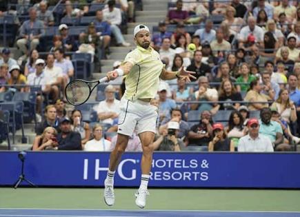 Grigor Dimitrov frena a Rublev 