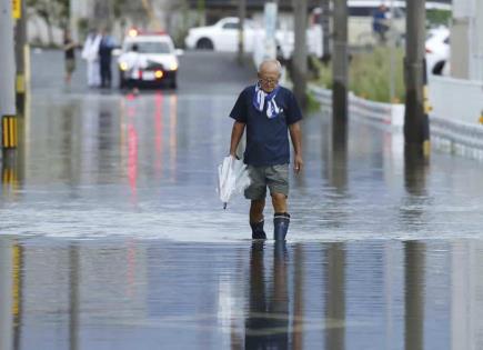 Impacto de la Tormenta Shanshan en Japón