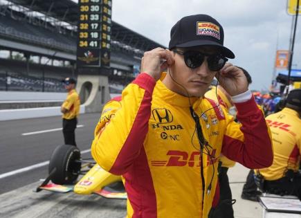 Desenlace de la carrera de IndyCar en Milwaukee Mile