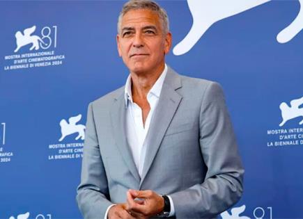 George Clooney elogia la generosidad de Joe Biden en Venecia