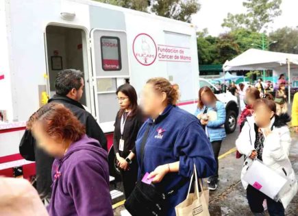 Jornada de prevención del cáncer de mama en Coyoacán