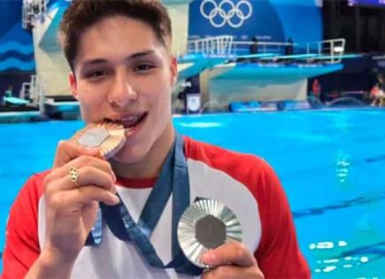 Osmar Olvera revela problema en sus medallas olímpicas