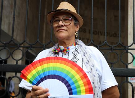 Protesta en Chiapas por usurpación de diputaciones LGTBI