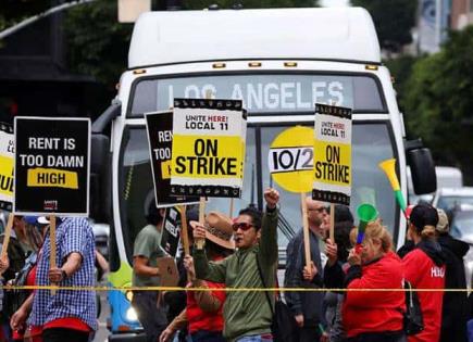 Trabajadores de hoteles en EU se van a huelga